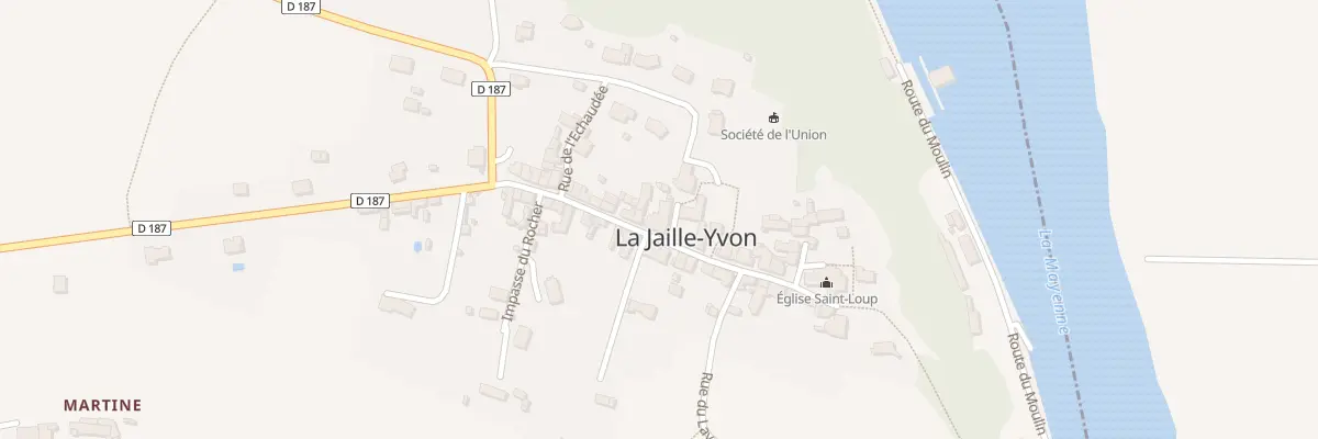 Plan du 18 Rue Saint Loup à La Jaille-Yvon