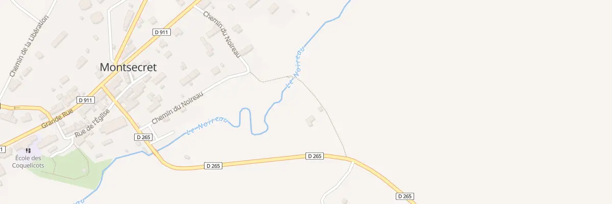 Plan du 1 L’Abattoir à Montsecret-Clairefougère
