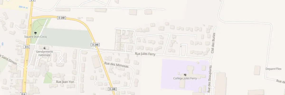 Plan du 31 Rue des Rosiers à Gémozac