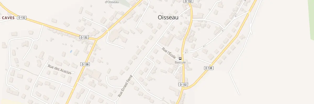 Plan du 21 Rue Ernest Ferré à Oisseau
