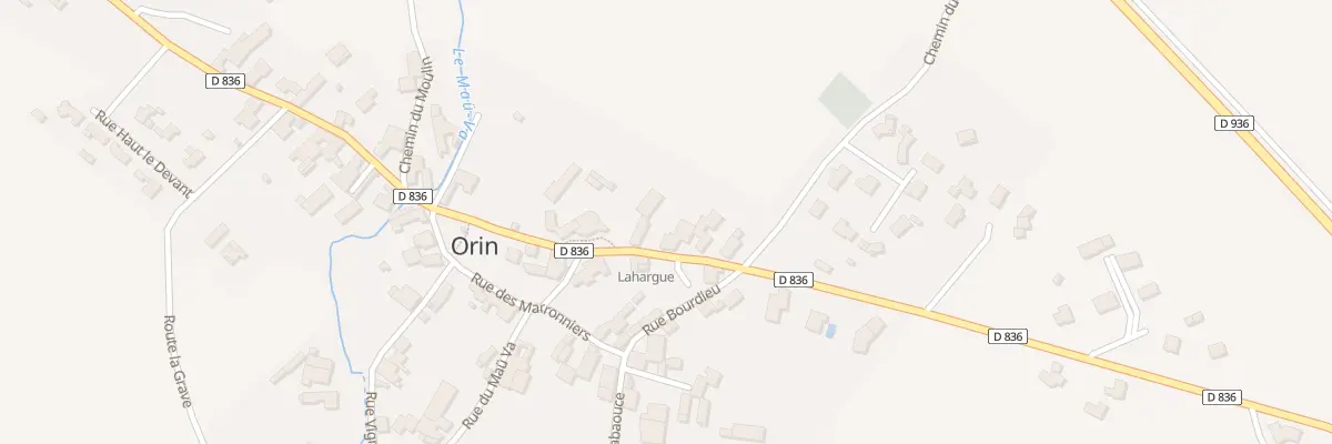 Plan du 3 Rue Saint-martin à Orin