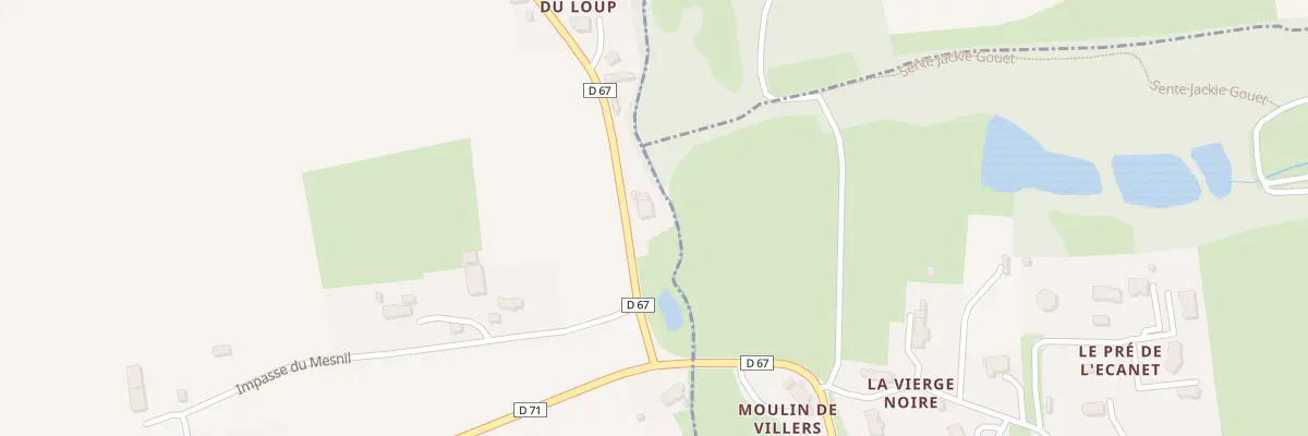 Plan du 2 Rte d’Anctoville à Tracy-Bocage