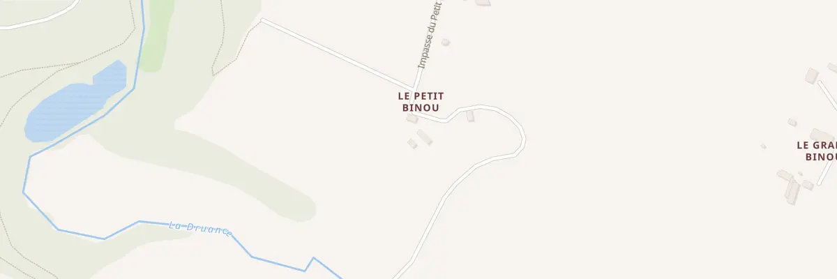 Plan du 5111 Le Petit Binou - St Jean à Terres de Druance
