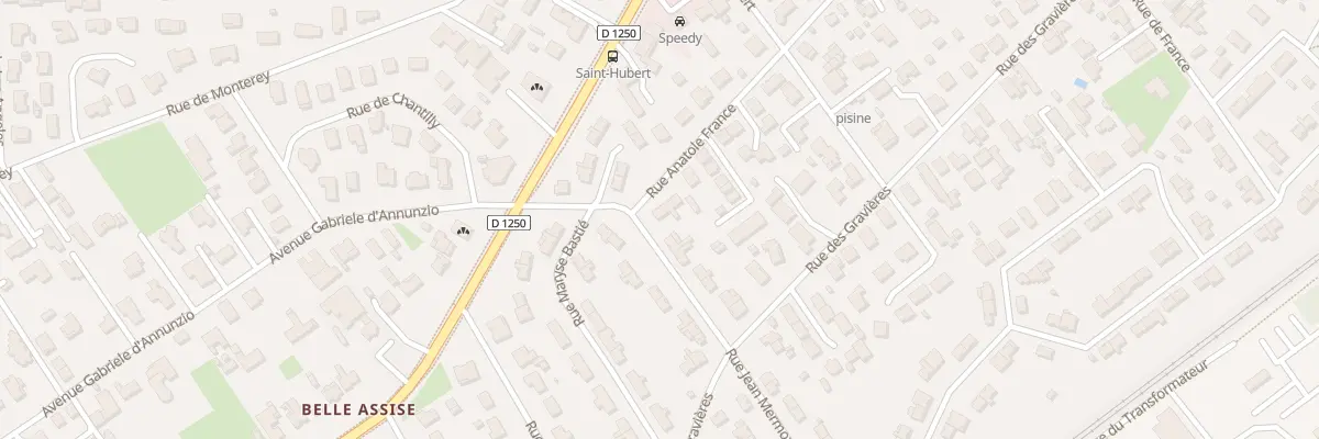 Plan du 60 Rue Anatole France à Pessac