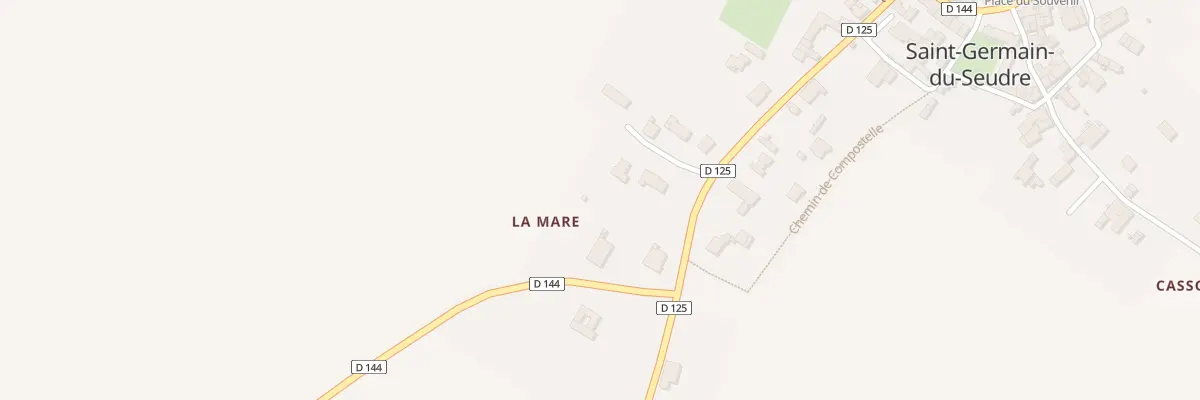 Plan du 5 Imp de la Mare à Saint-Germain-du-Seudre