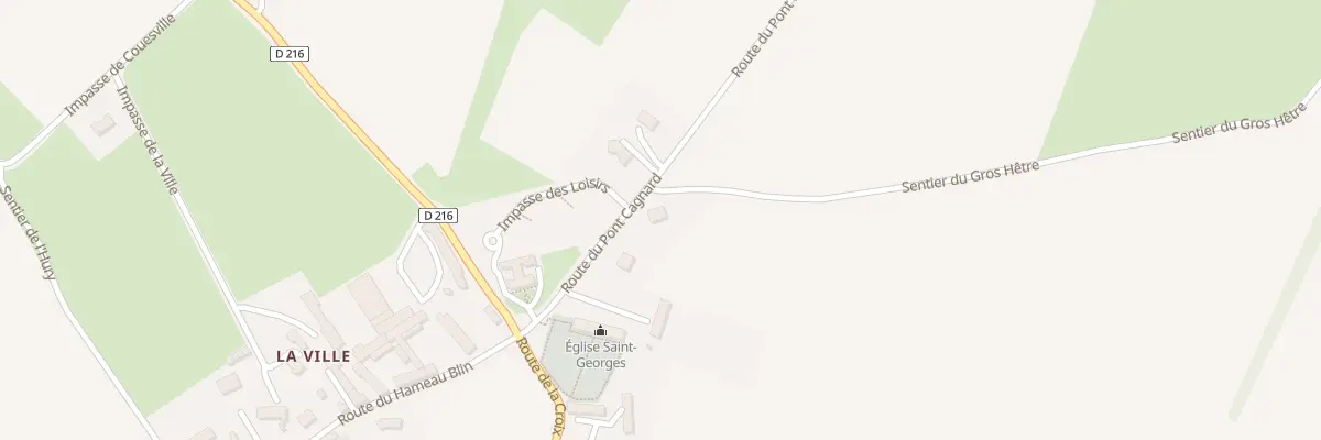 Plan du 108 Rte du Pont Cagnard à Maisoncelles-Pelvey