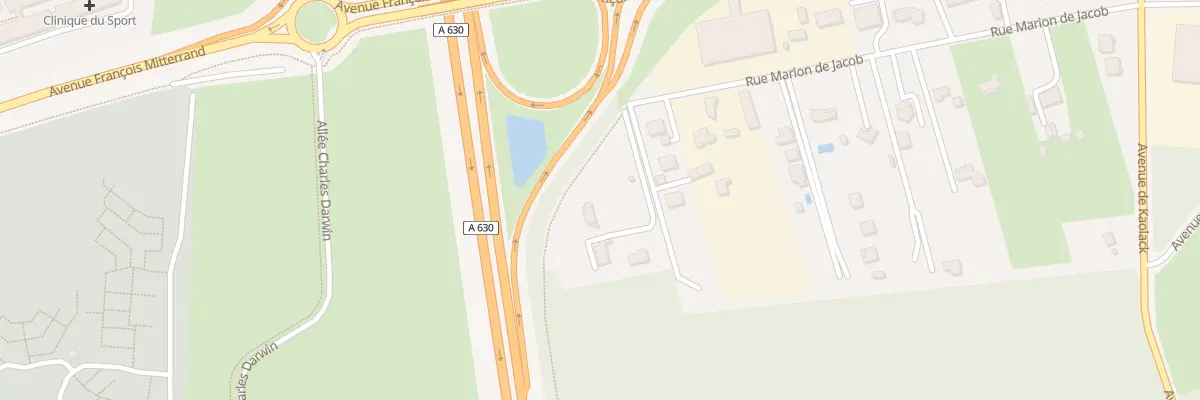 Plan du 28 Rue Marion de Jacob à Mérignac