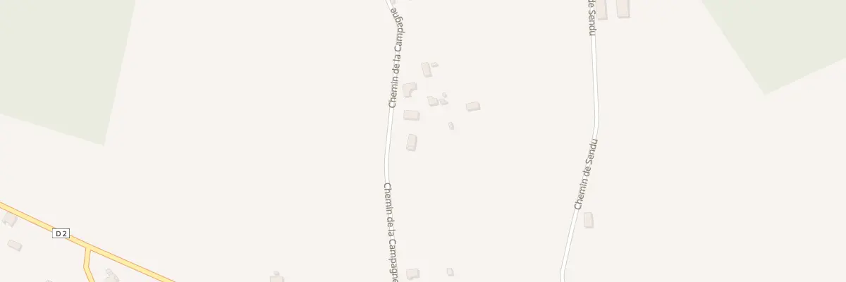 Plan du 250 Che de la Campagne à Saint-Cricq-Chalosse
