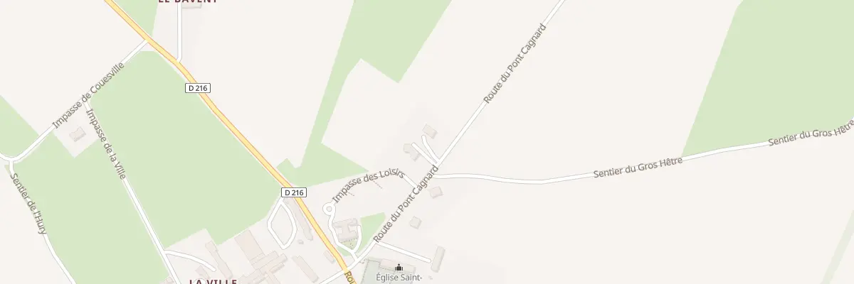 Plan du 5102 Le Bavent à Maisoncelles-Pelvey