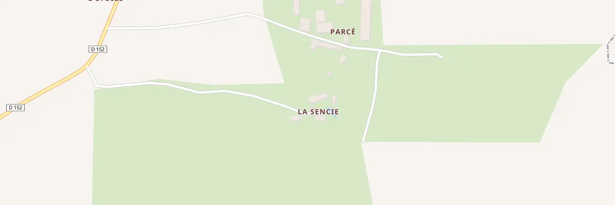 Plan du 1 La Sencie à Fromentières