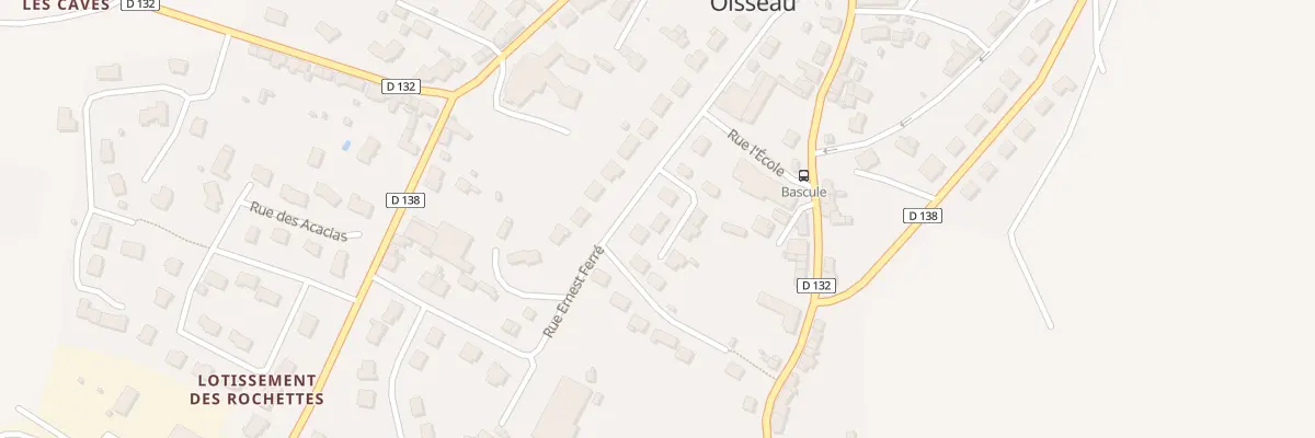 Plan du 6 Imp Ernest Ferré à Oisseau