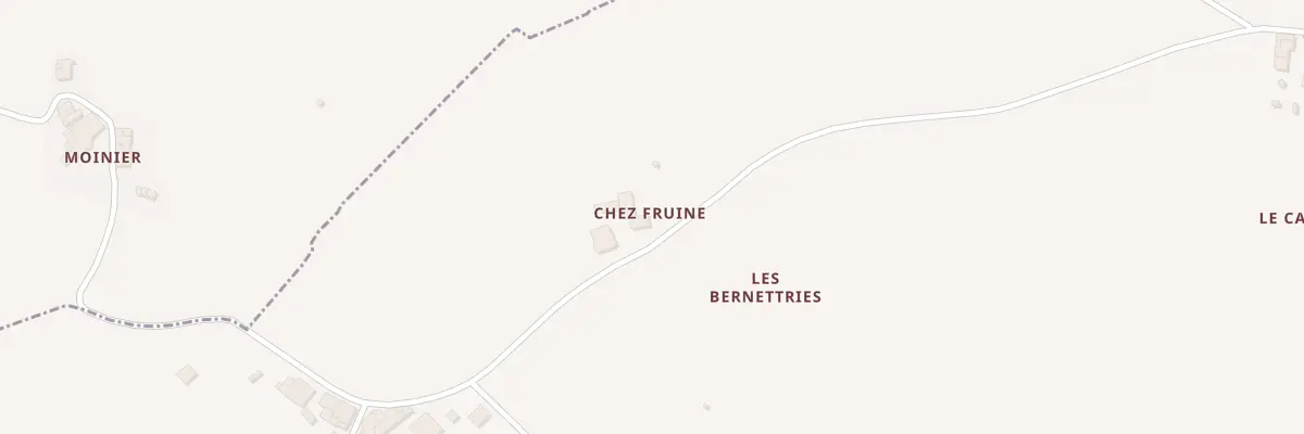Plan du 5067 Chez Fruine à Sainte-Ramée