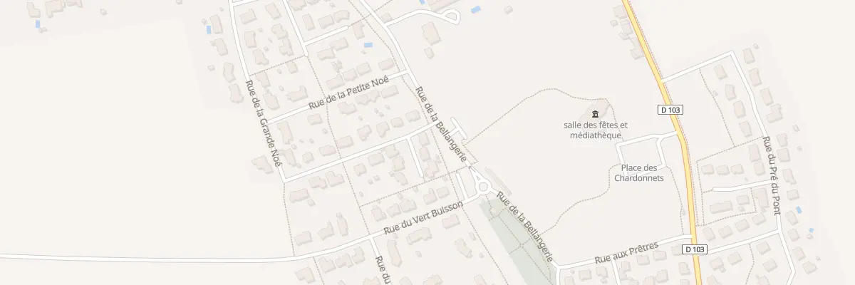 Plan du 1 Rue de la Grande Noé à Parné-sur-Roc