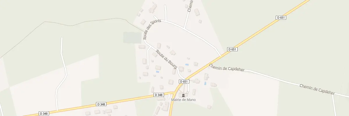 Plan du 90 Le Bourg à Mano