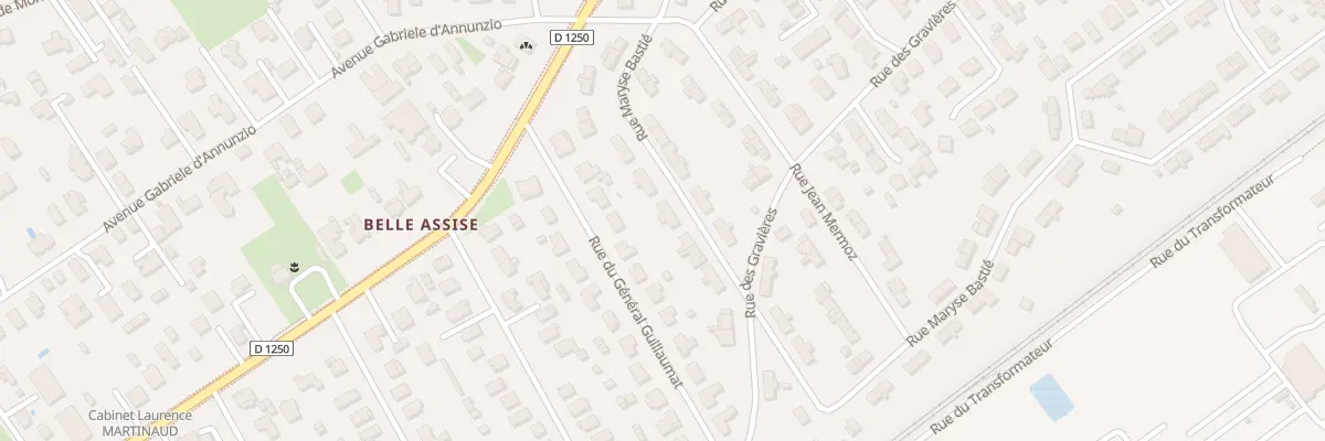 Plan du 68 Rue Maryse Bastié à Pessac