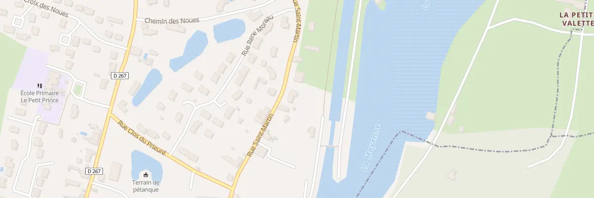 Plan du 26 Rue St Martin à Ménil