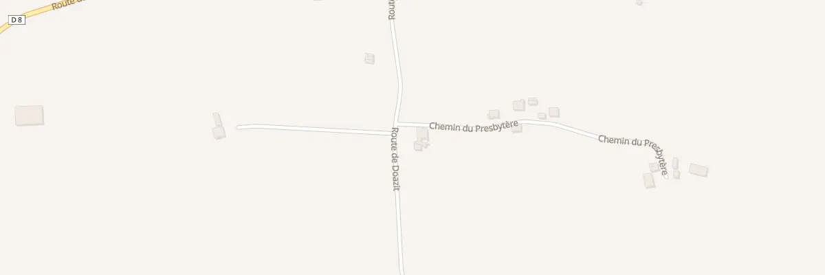 Plan du 22 Che du Presbytère à Montaut