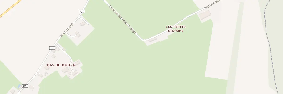 Plan du 1 Imp des Petits Champs St Georg à Seulline