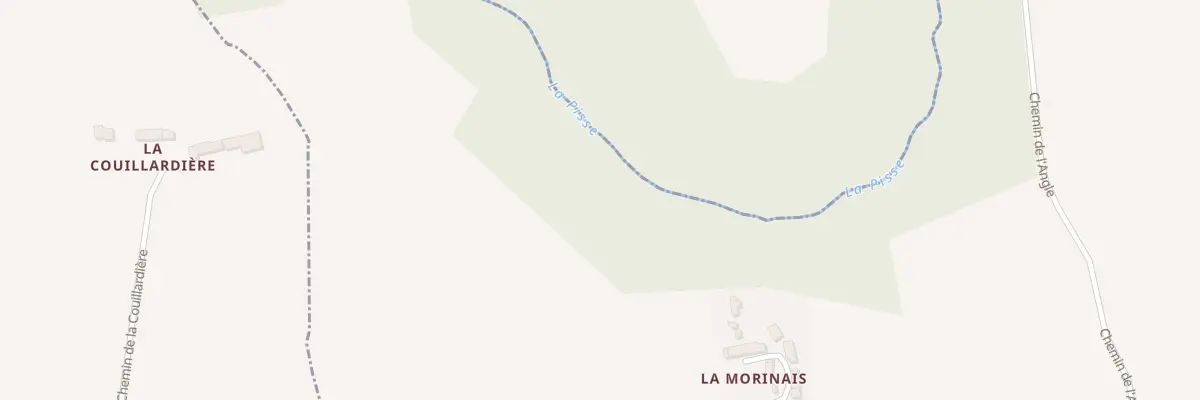 Plan du 1 Che de la Morinais à Soucé