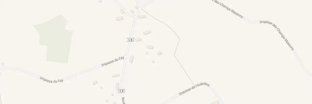 Plan du 1025 Rte de la Besnerie à Landisacq