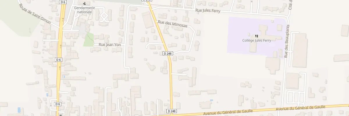 Plan du 16 Rue de l’Argonne à Gémozac