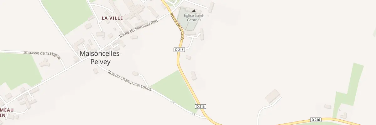 Plan du 115 Rte de la Croix à Maisoncelles-Pelvey
