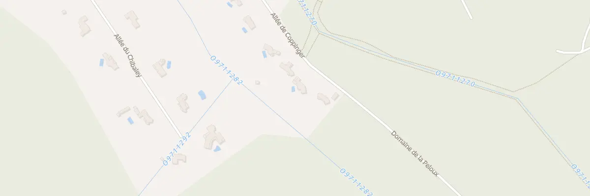 Plan du 10 L’Allee de Coppinger à Cestas