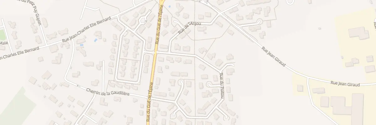 Plan du 8 Rue du Poitou à Cerizay