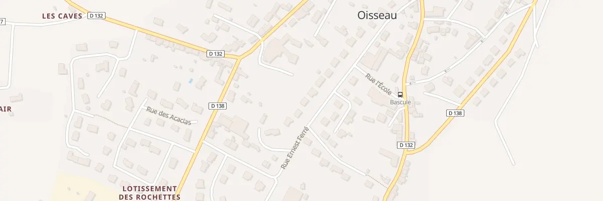 Plan du 28 Rue Ernest Ferré à Oisseau