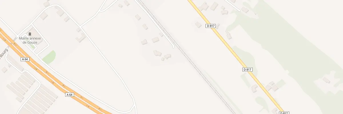 Plan du 9121 Che Lateral Gouze à Mont
