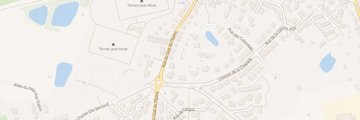 Plan du 37 Rue du Gue de l’Epine à Cerizay