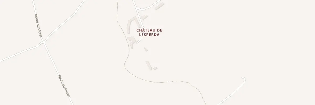 Plan du 5071 Le Chateau de Lesparda à Mont