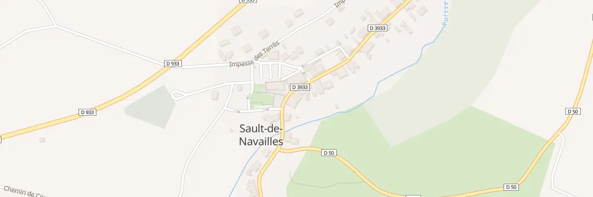 Plan du 688 Rue de France à Sault-de-Navailles