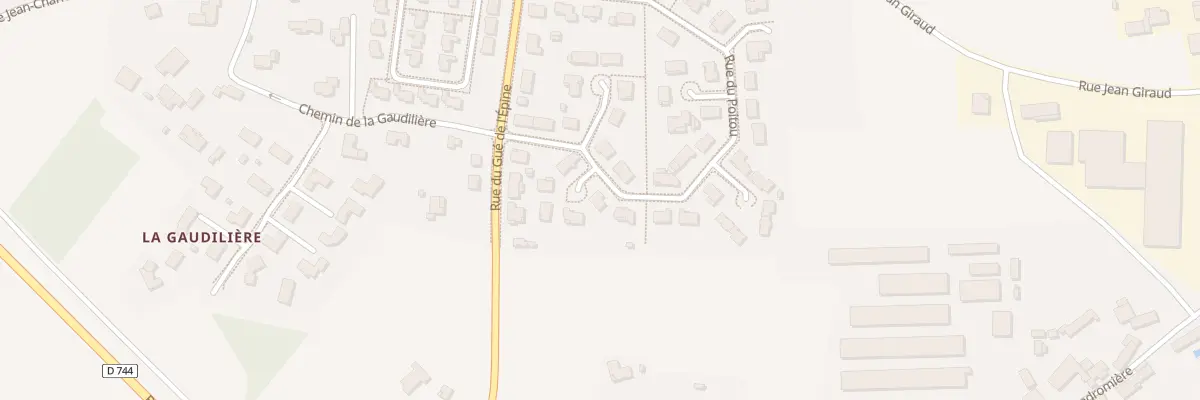 Plan du 31 Rue du Poitou à Cerizay