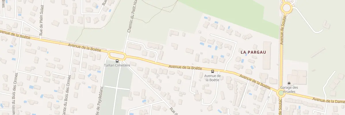 Plan du 26 Av de la Boétie au Taillan-Médoc