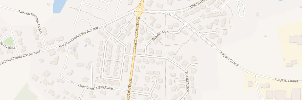 Plan du 3 Rue du Poitou à Cerizay
