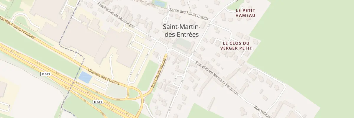 Plan du 4 Rue William Kennedy Ferguson à Saint-Martin-des-Entrées