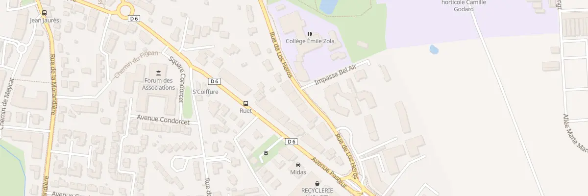 Plan du 87 Av Pasteur au Haillan