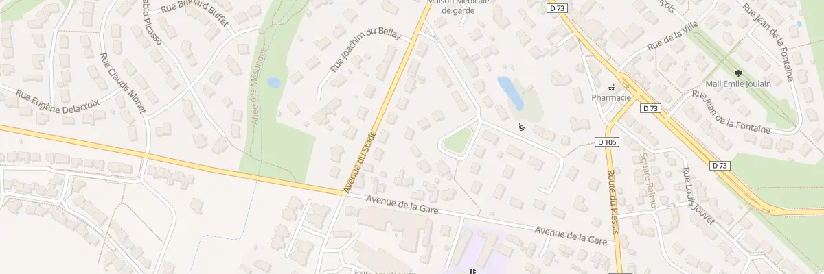 Plan du 6 Pl Julien et Gabriel Alix à Longuenée-en-Anjou