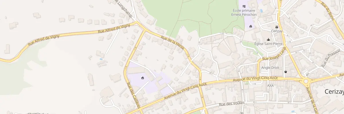 Plan du 7B Rue de la Herse à Cerizay