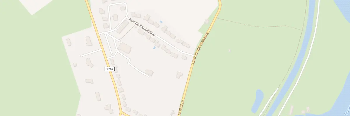 Plan du 1 Rue de l’Aubépine à Ménil