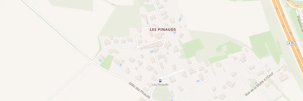 Plan du 8 Rue des Pinauds à Saintes