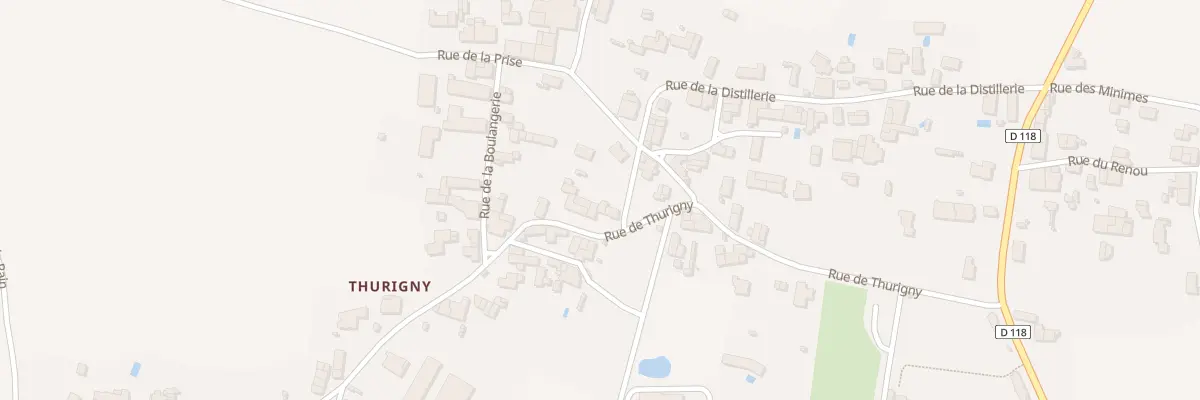 Plan du 30 Rue de la Distillerie à Saint-Saturnin-du-Bois