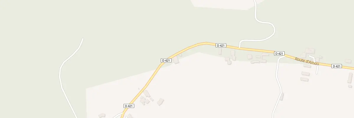 Plan du 1025 Rte d’Amou à Cazalis