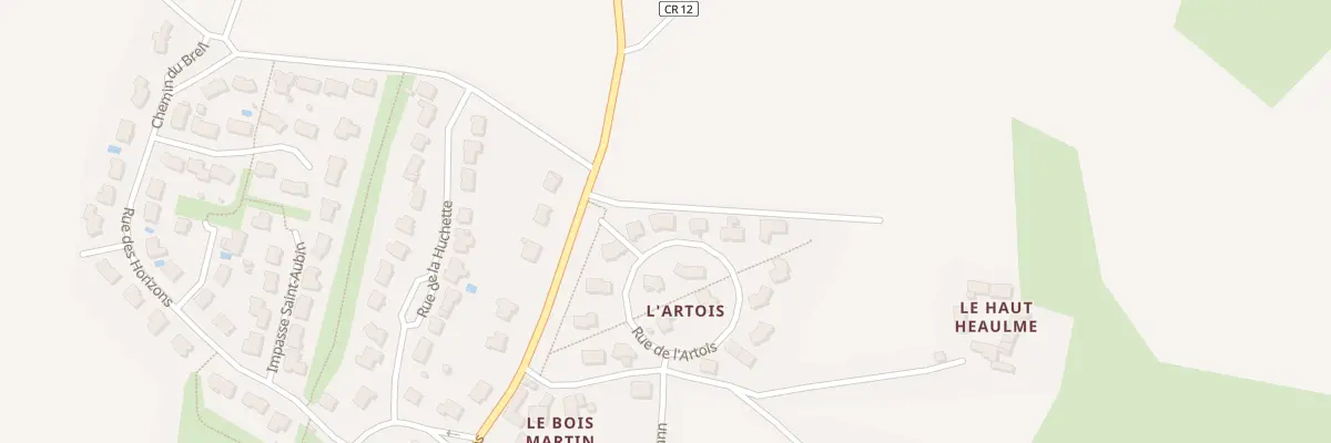 Plan du 20 Rue d’Artois à La Chapelle-Anthenaise