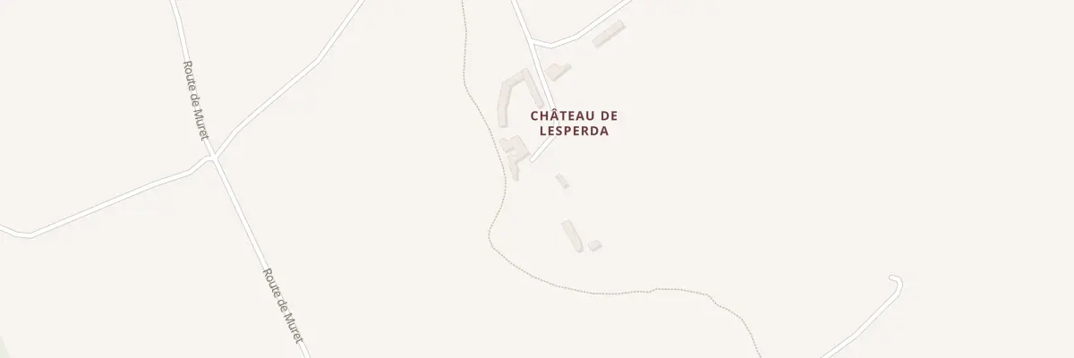 Plan du 5213 Le Chateau de Lesparda à Mont
