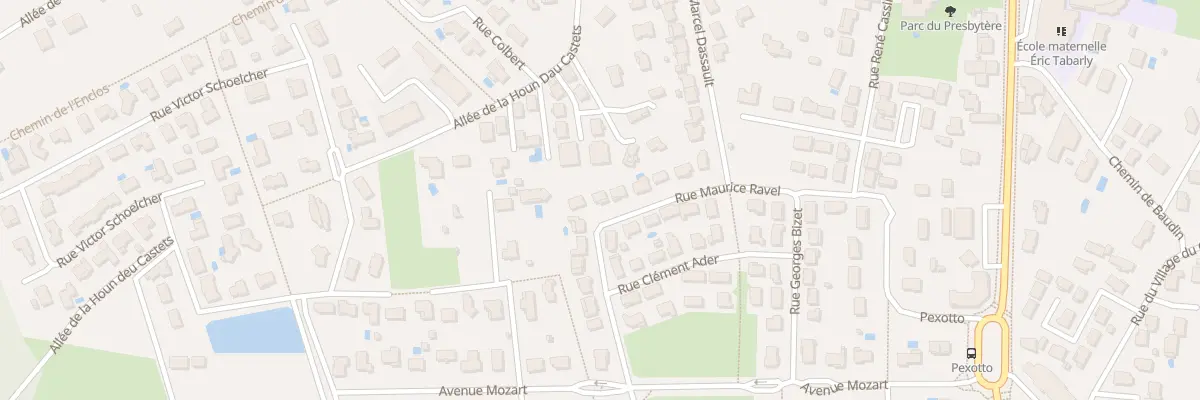 Plan du 17 Rue Maurice Ravel au Taillan-Médoc