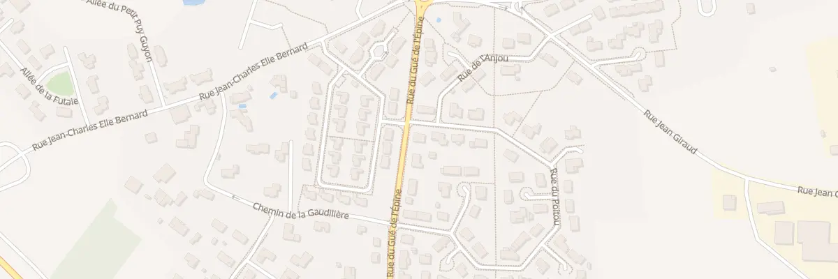 Plan du 2 Rue du Poitou à Cerizay