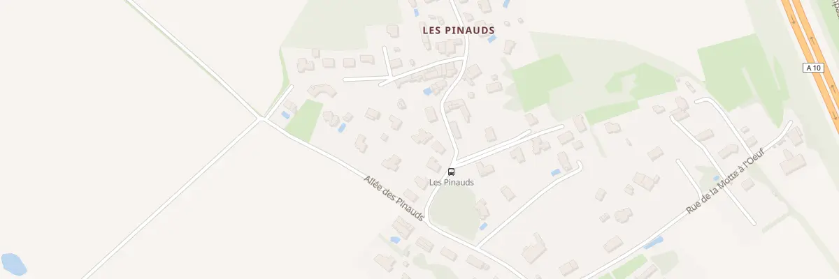 Plan du 10 Rue des Pinauds à Saintes