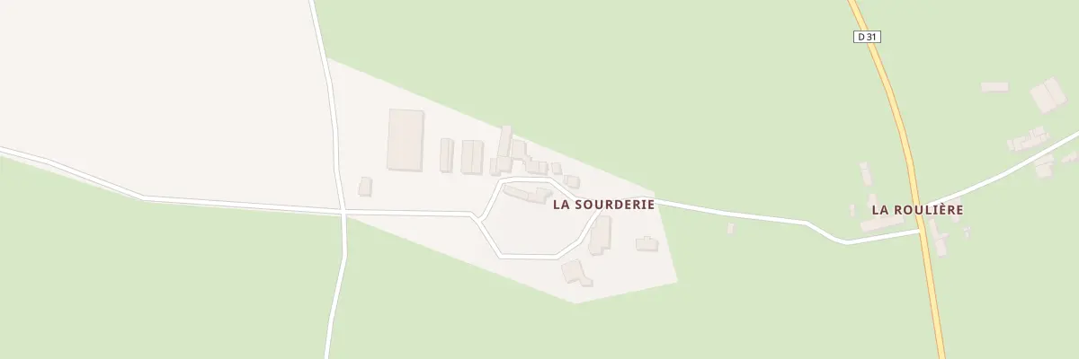 Plan du 5440 La Sourderie à Foussais-Payré